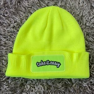 "take it easy" beanie JULY SALE 💥